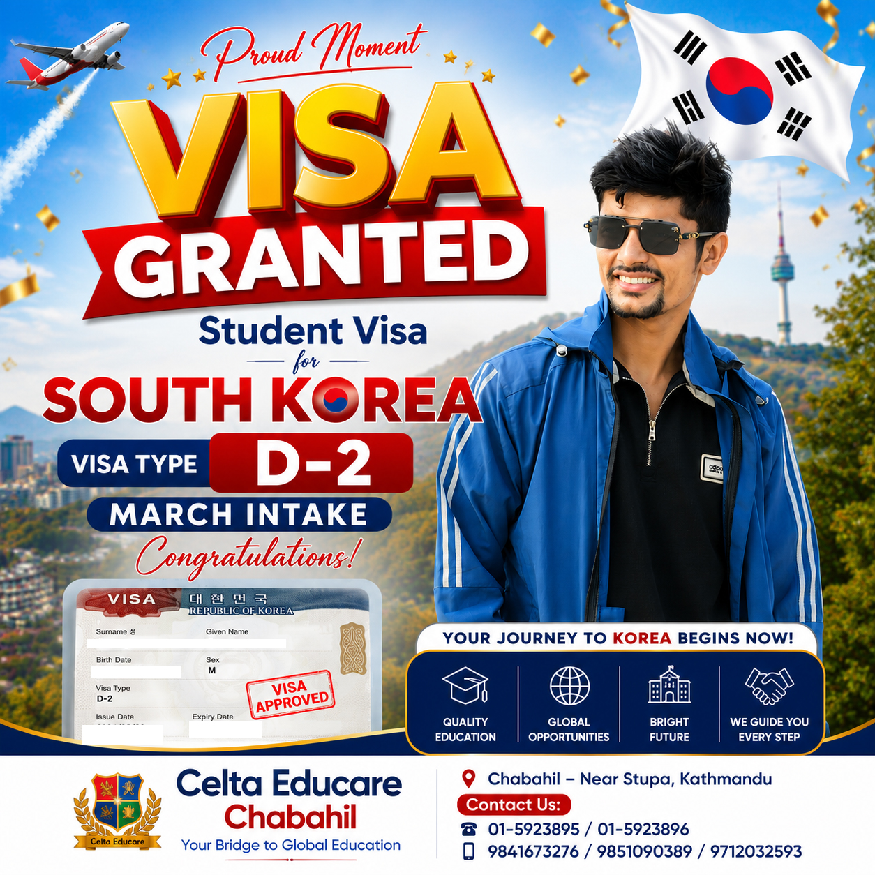 🎓 “Highly Professional Guidance for South Korea D-2 Visa